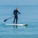 Stand up paddle surfer
